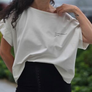 Tricou cu text poetic de Svetlana Cârstean